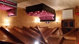camera chalet con cucina 